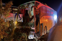 В ДТП с автобусом в Турции погиб один, пострадали 13 человек