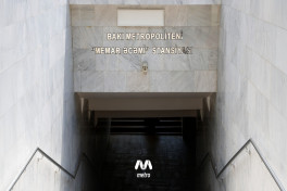 В Баку благоустроили переход у метро «Мемар Аджеми»-ФОТО 