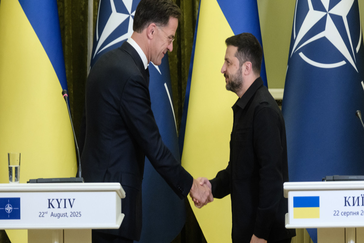Генсек НАТО Марк Рютте, Владимир Зеленский