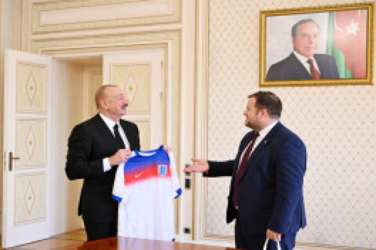 Президент Ильхам Алиев принял британского министра Стивена Даути 