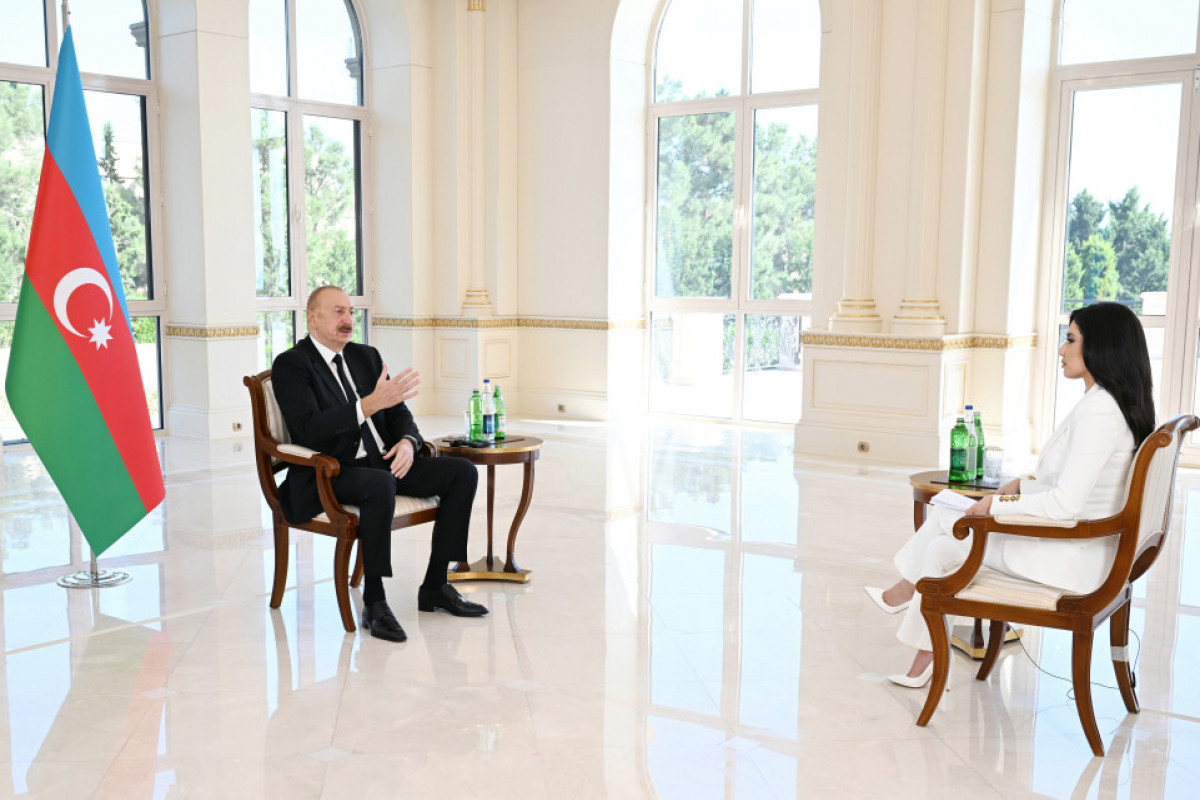 Президент Азербайджана дал интервью телеканалу «Аль-Арабия» 