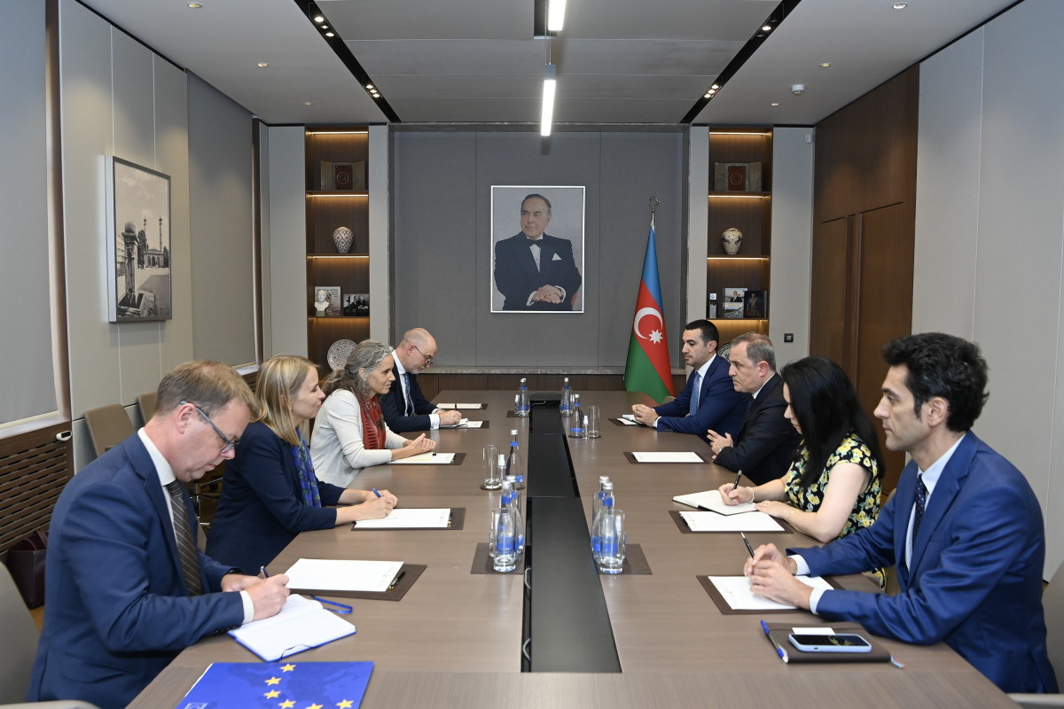 Глава МИД Азербайджана принял специального представителя Евросоюза