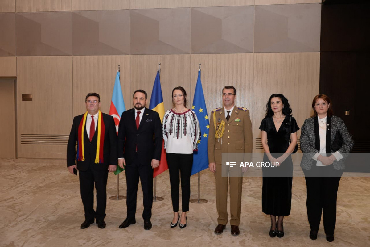 В Баку отметили Национальный день Румынии-ФОТО 