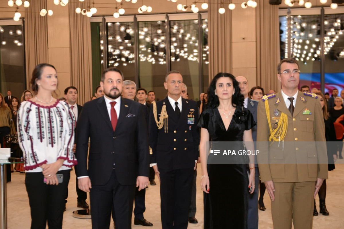 В Баку отметили Национальный день Румынии-ФОТО 