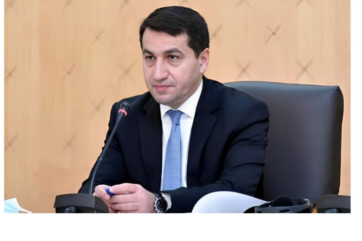 помощник Президента Азербайджана - заведующий отделом по вопросам внешней политики Администрации главы государства Хикмет Гаджиев