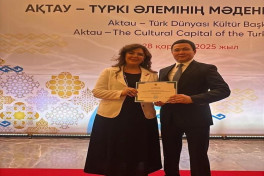 Гюлистан Алиева удостоена награды TÜRKSOY