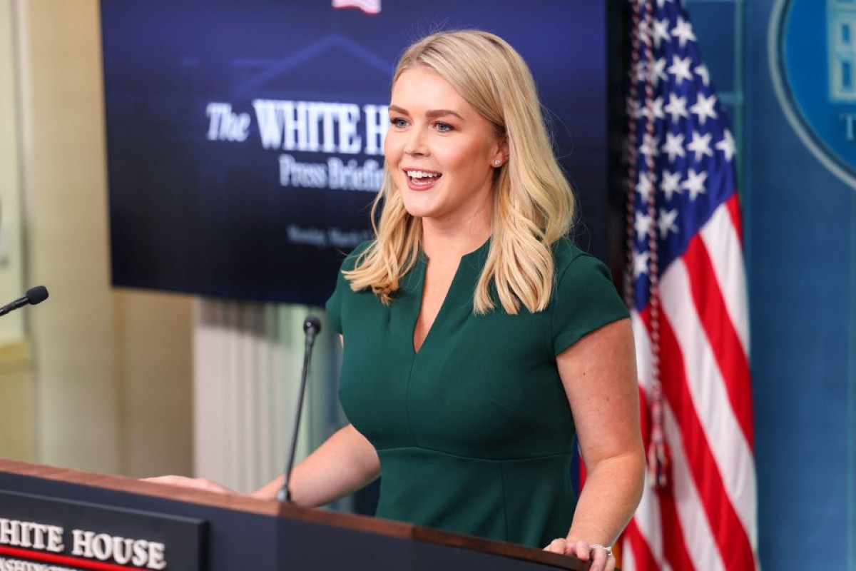 пресс-секретарь Белого дома Кэролайн Ливитт