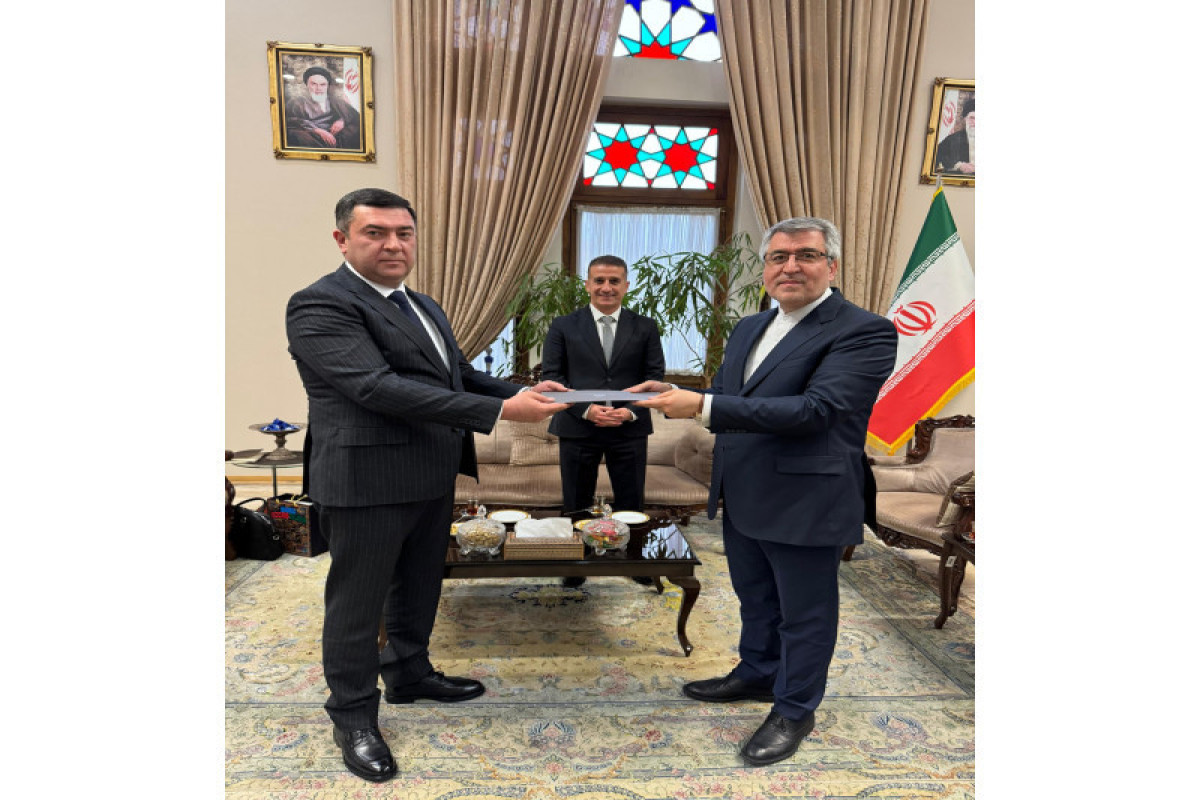 Посол Азербайджана в Тегеране провел встречу с представителями МИД Ирана-ФОТО 