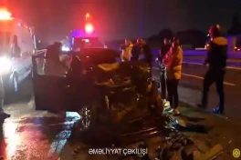 В Баку произошло ДТП со смертельным исходом-ВИДЕО 