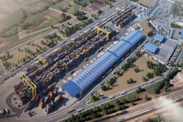 В Турции открылся мощный железнодорожный терминал Railport на линии БТК