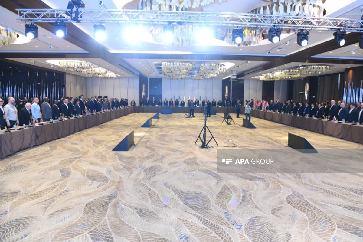 Международная конференция пожарно-спасательных служб открылась в Баку-ФОТО 