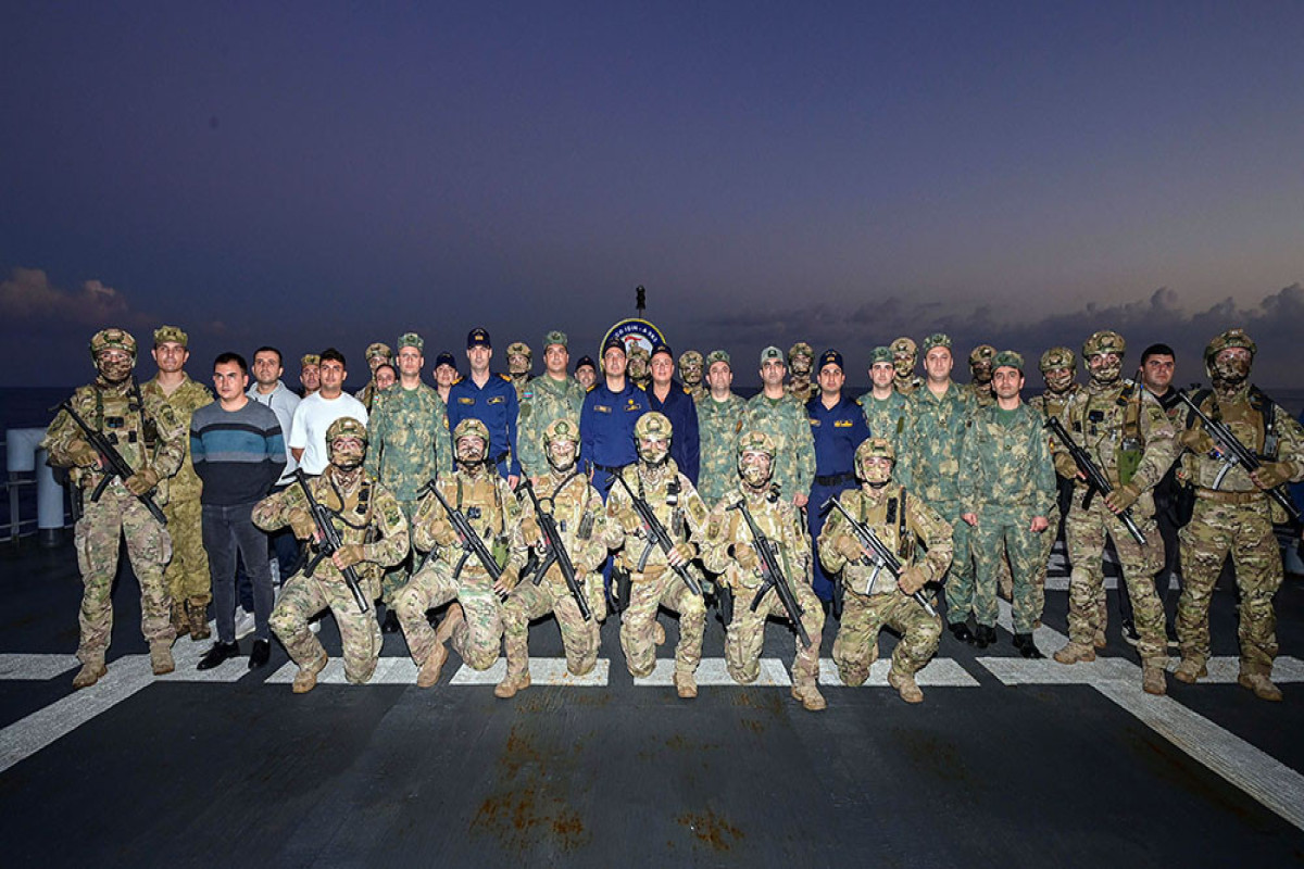 ВМС Азербайджана успешно приняли участие в международных учениях -ФОТО 