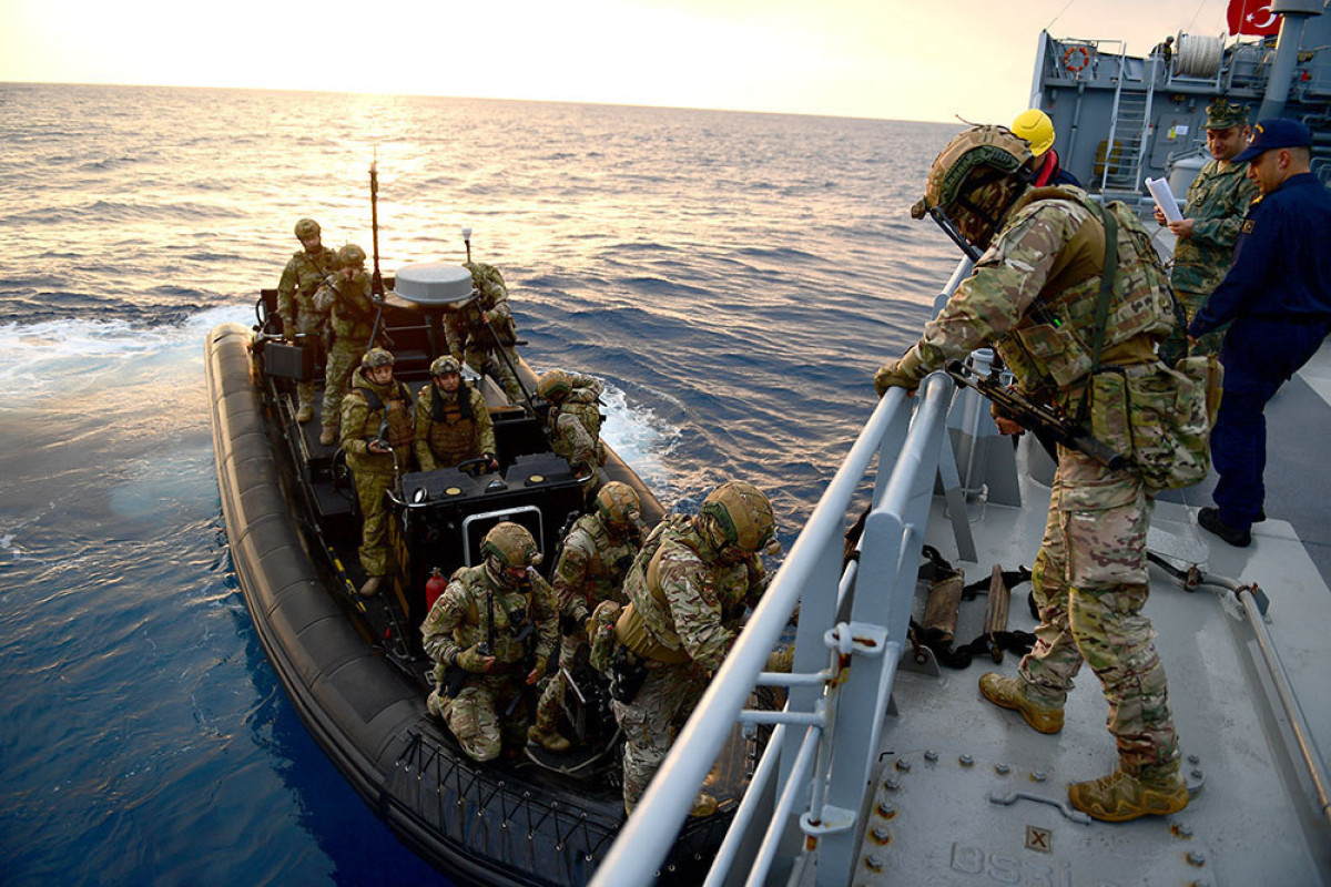 ВМС Азербайджана успешно приняли участие в международных учениях -ФОТО 