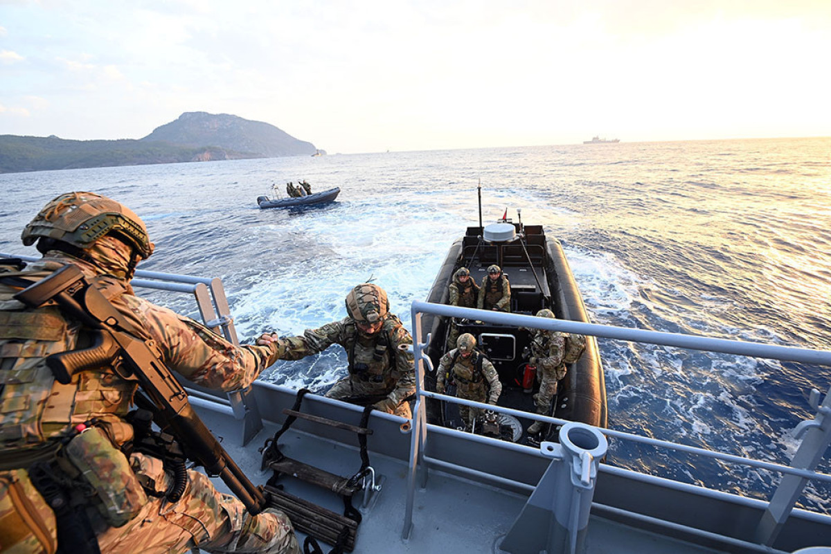 ВМС Азербайджана успешно приняли участие в международных учениях -ФОТО 