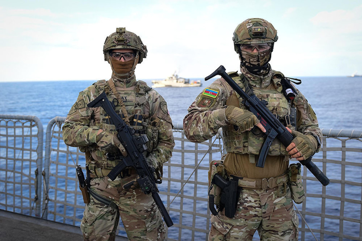 ВМС Азербайджана успешно приняли участие в международных учениях -ФОТО 