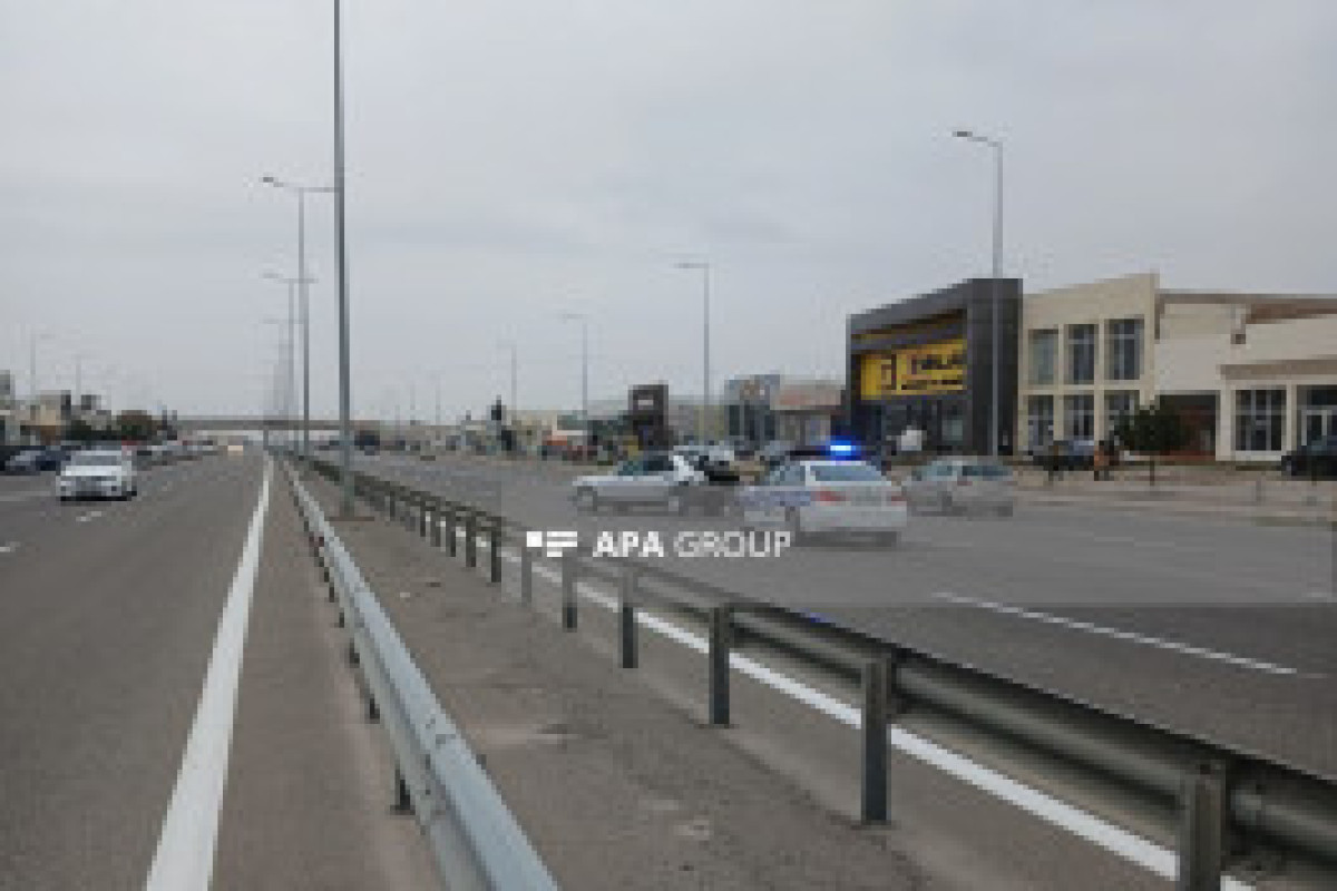 На трассе Баку–Газах произошло ДТП: двое пострадавших