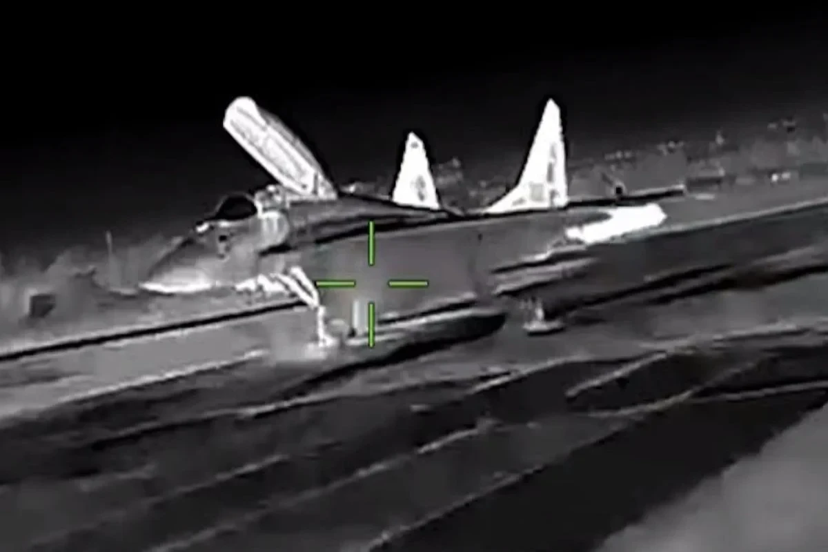 ГУР Украины: В Крыму уничтожен российский истребитель МиГ-29  -ВИДЕО 