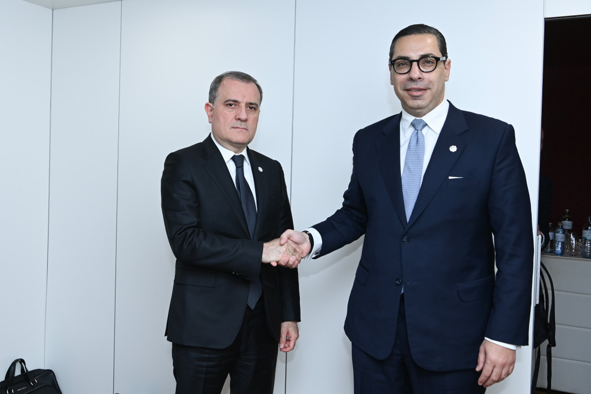 Джейхун Байрамов встретился с главой МИД Кипра-ФОТО 