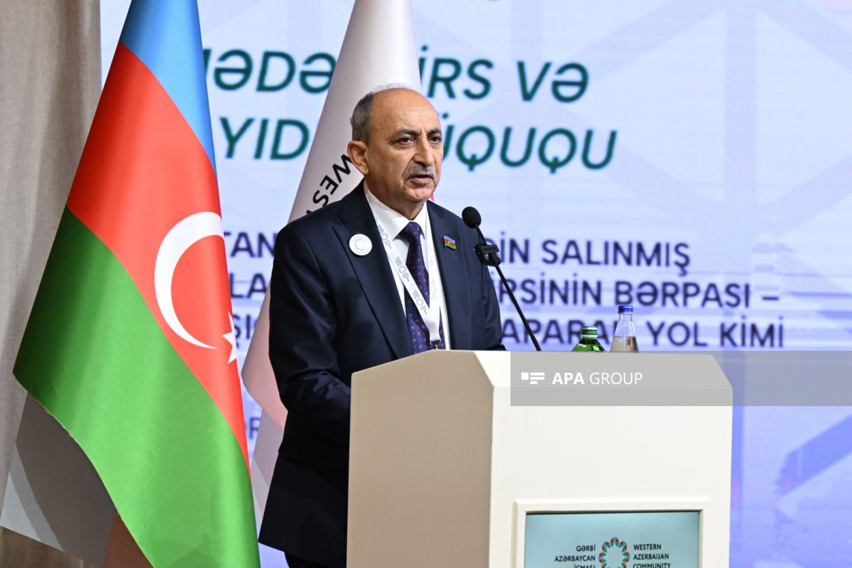 Община Западного Азербайджана заявила о необходимости возвращения 300 тыс. изгнанных азербайджанцев