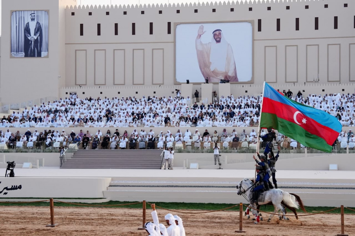 Карабахские скакуны Азербайджана покорили зрителей в Абу-Даби-ФОТО -ВИДЕО 