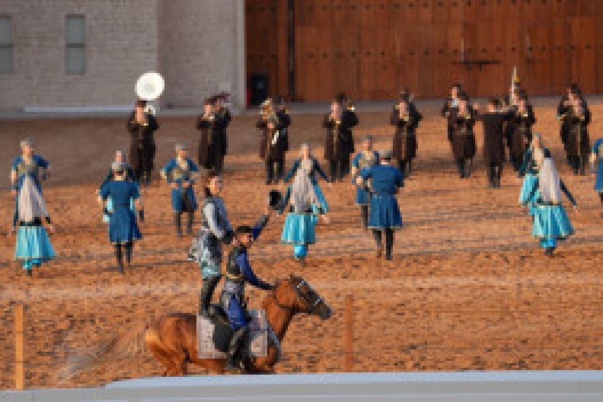 Карабахские скакуны Азербайджана покорили зрителей в Абу-Даби-ФОТО -ВИДЕО 