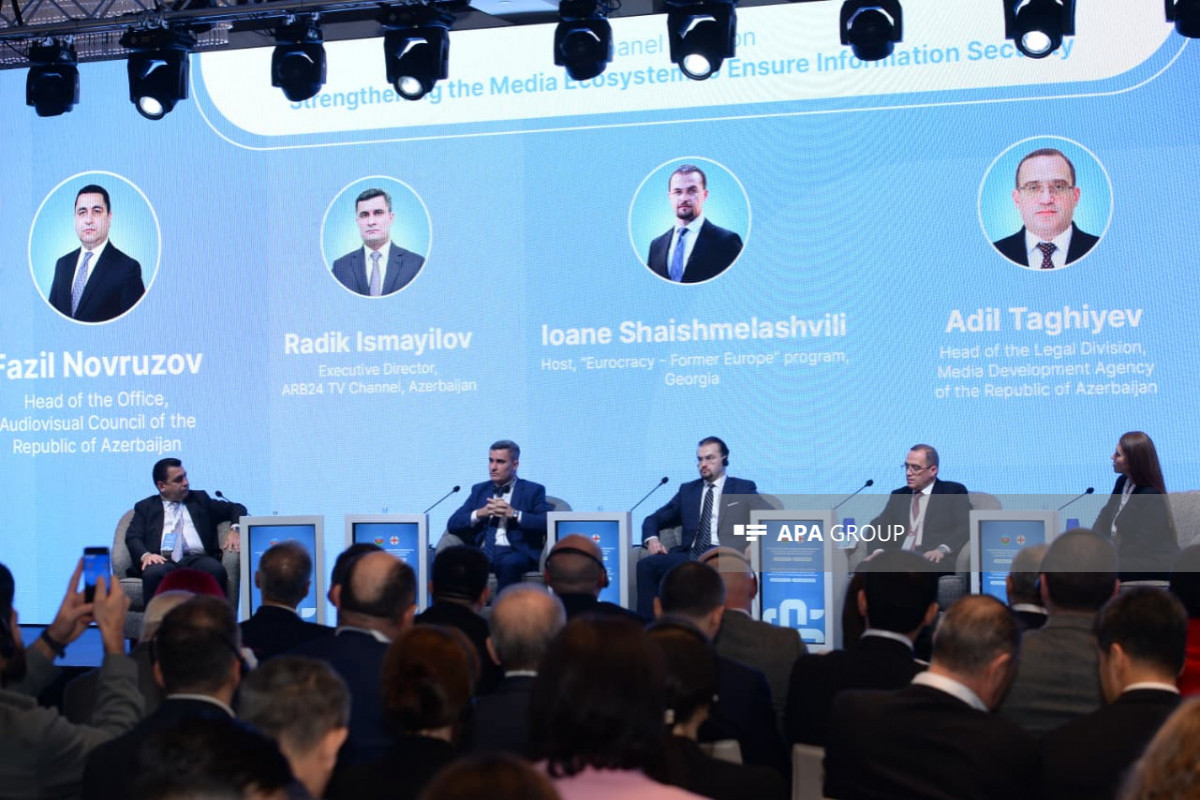 В Баку обсудили укрепление медиаэкосистемы и борьбу с дезинформацией-ФОТО 