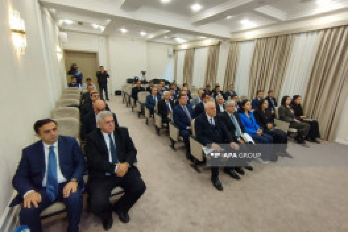 В Шуше проходит заседание Рабочей группы по экологическим вопросам-ФОТО 