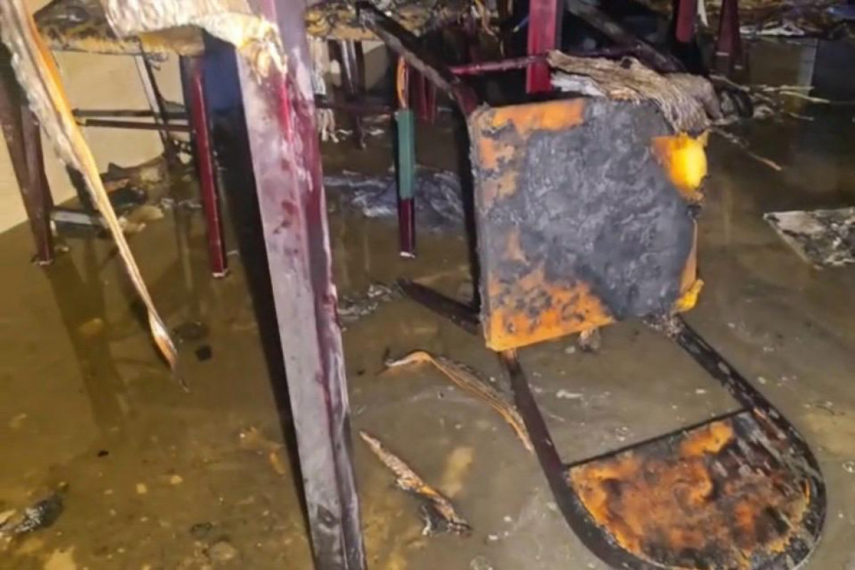 В Баку произошел взрыв в кафе: пострадали три сотрудника-ФОТО -ВИДЕО 