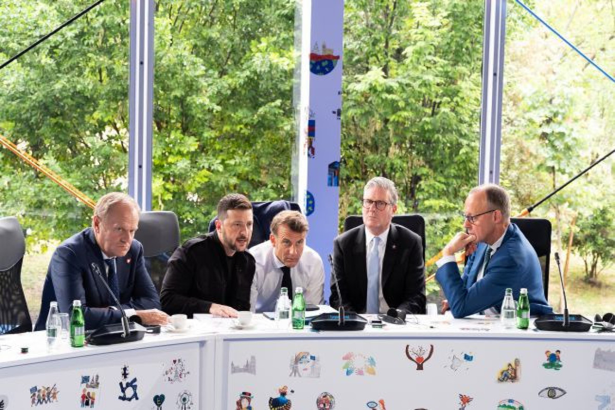 Зеленский встретится со Стармером, Мерцом и Макроном