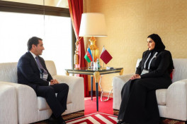 Хикмет Гаджиев встретился с государственным министром Катара