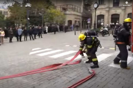 МЧС Азербайджана провело тактико-специальные учения в «Ичеришехер»-ВИДЕО 