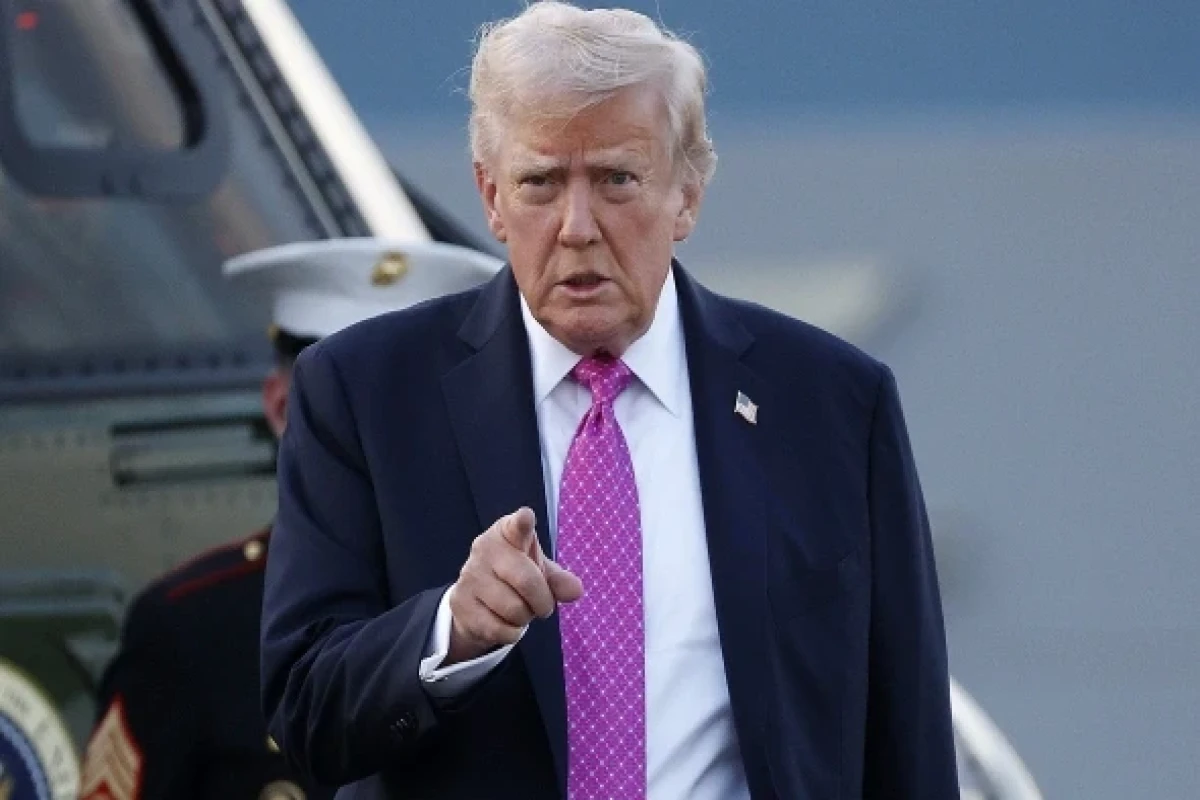 Президент США Дональд Трамп