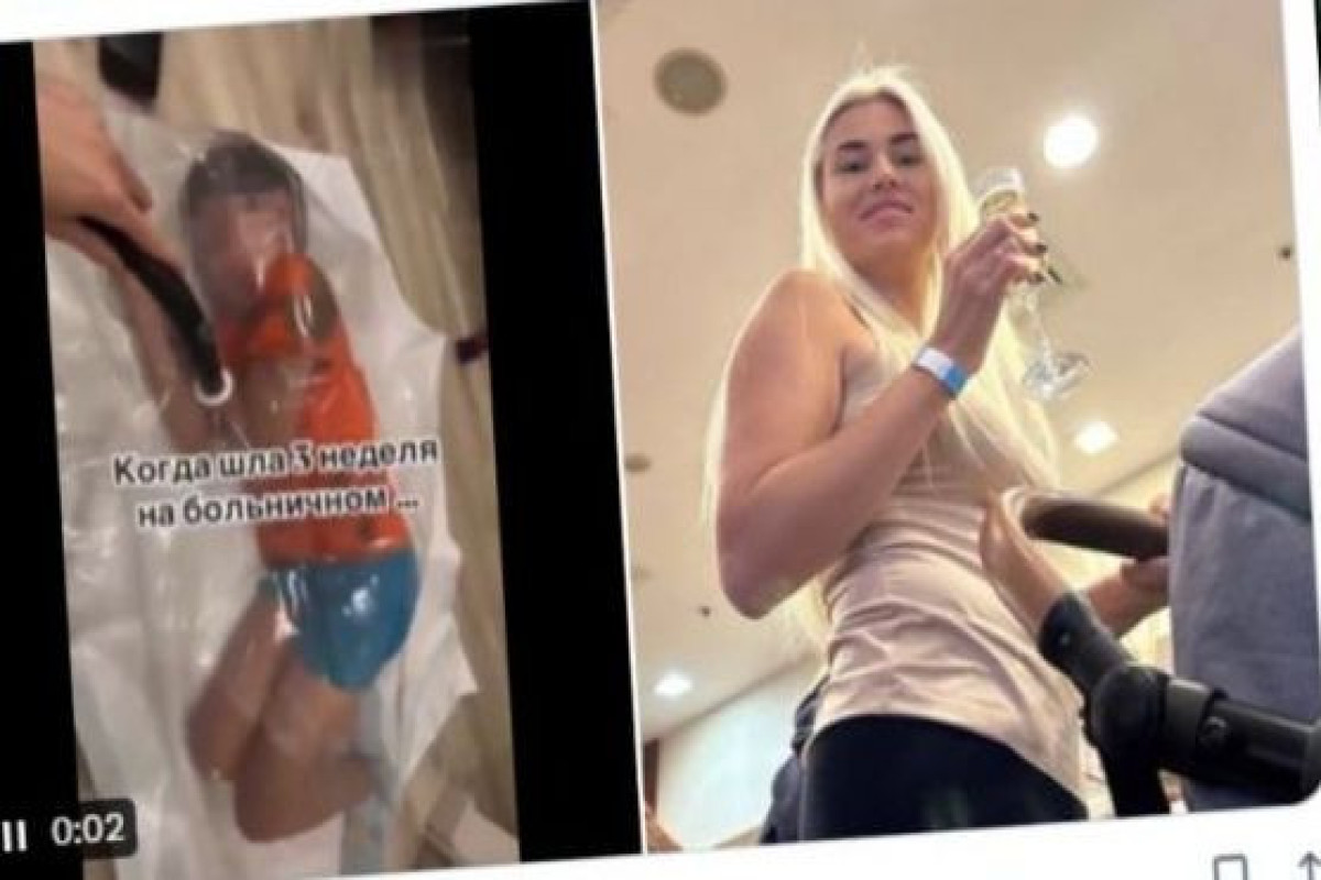 В России известная блогерша засунула сына в вакуумный пакет-ВИДЕО 