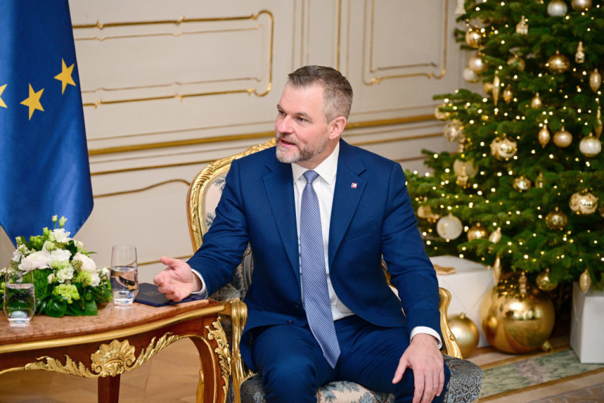 В Братиславе прошла встреча Алиева и Пеллегрини тет-а-тет-ФОТО 