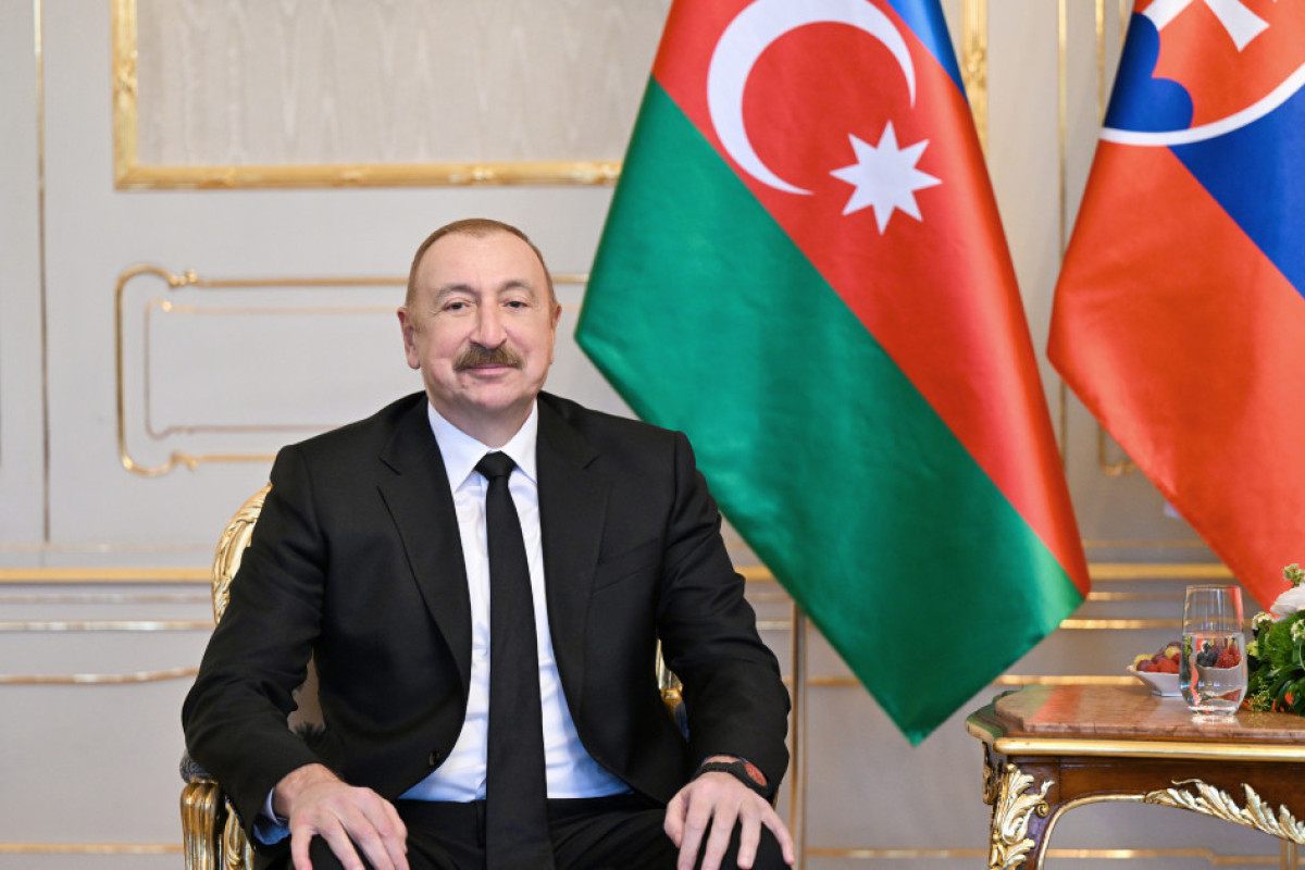 В Братиславе прошла встреча Алиева и Пеллегрини тет-а-тет-ФОТО 