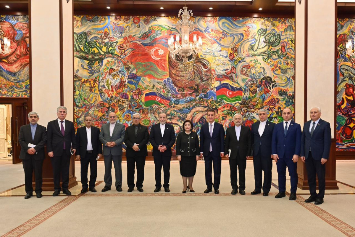 Спикер Милли Меджлиса Сахиба Гафарова встретилась с министром иностранных дел Ирана