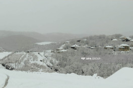 В горных районах Азербайджана выпал снег - ФАКТИЧЕСКАЯ ПОГОДА 