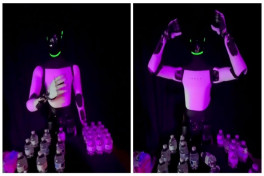 В Майами робот Optimus рухнул после жеста «снятия VR-шлема»