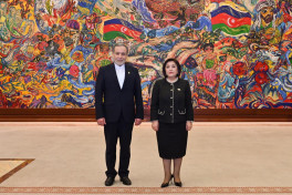 Спикер Милли Меджлиса Сахиба Гафарова встретилась с министром иностранных дел Ирана