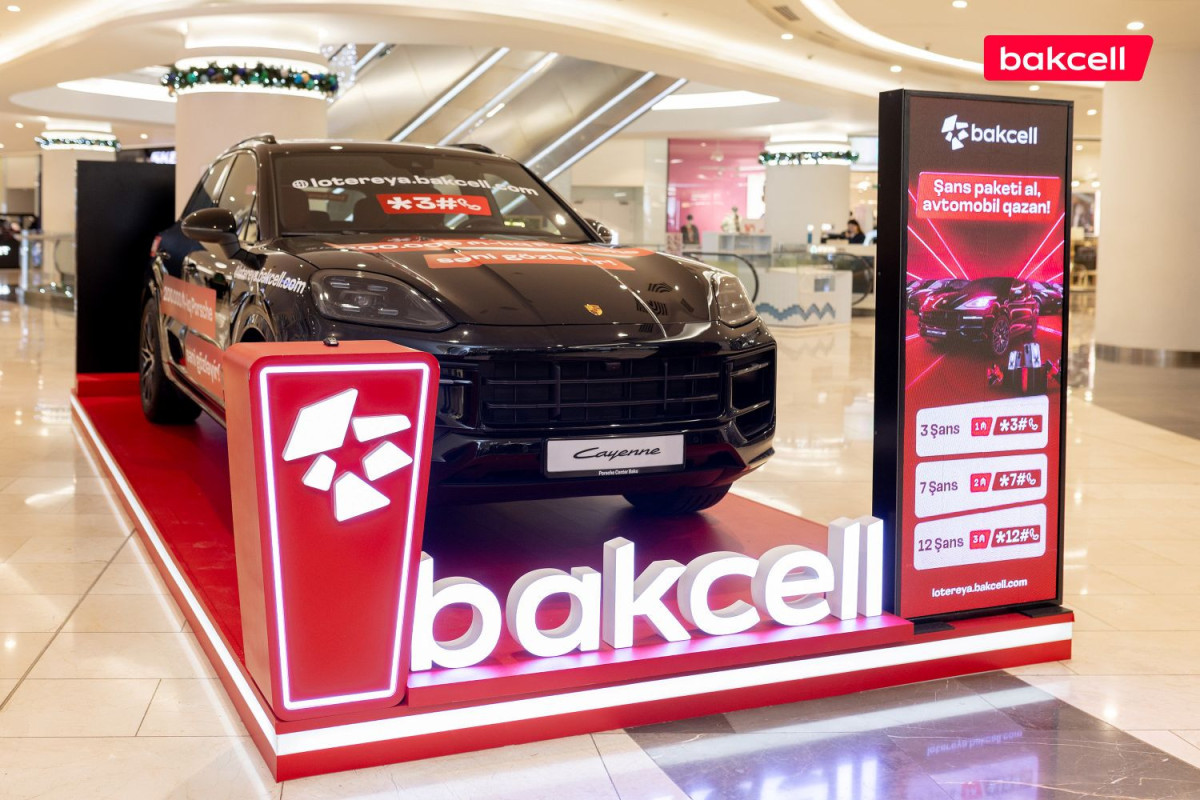Великолепный подарок на 200 000 манат в мега-лотерее Bakcell!-ФОТО 