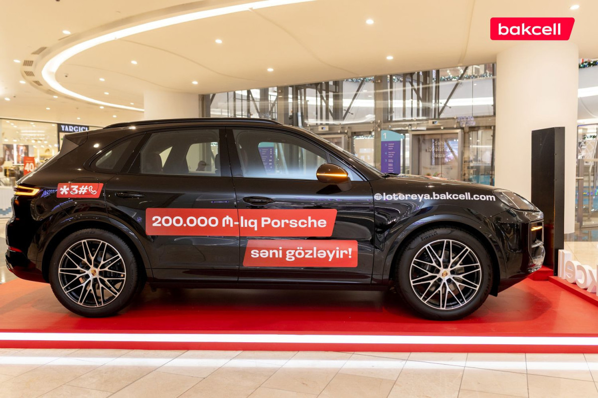 Великолепный подарок на 200 000 манат в мега-лотерее Bakcell!-ФОТО 