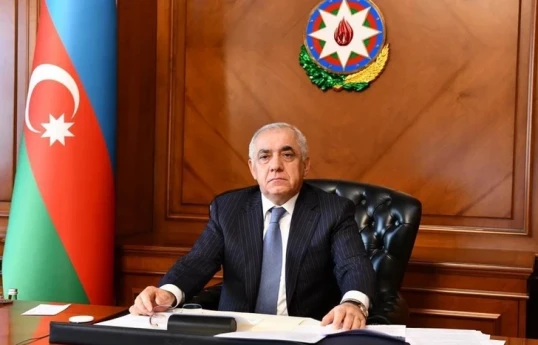 Али Асадов представит Азербайджан на юбилейных торжествах в Туркменистане 