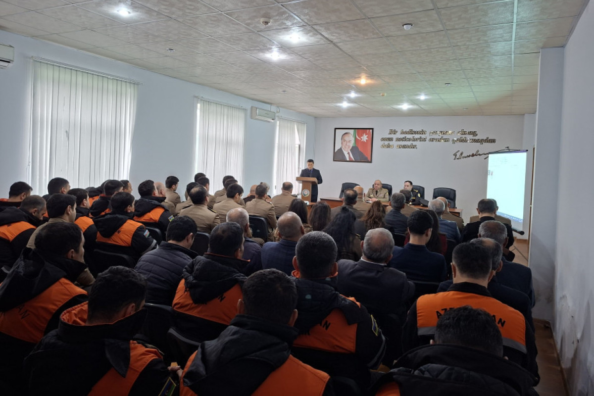 В МЧС Азербайджана почтили память Общенационального лидера Гейдара Алиева-ФОТО 