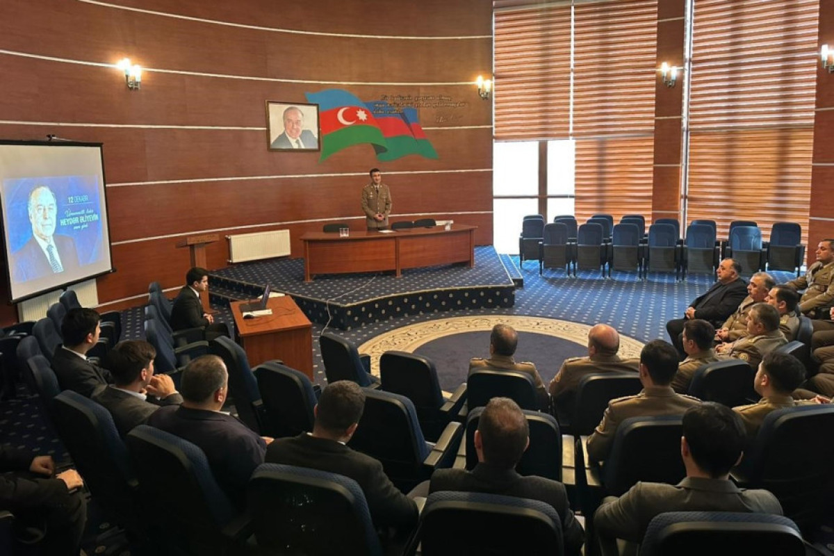 В МЧС Азербайджана почтили память Общенационального лидера Гейдара Алиева-ФОТО 