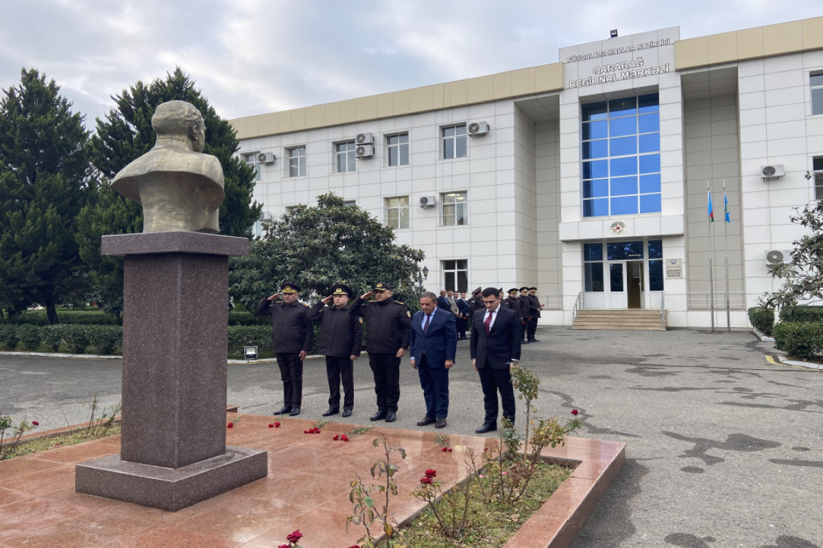 В МЧС Азербайджана почтили память Общенационального лидера Гейдара Алиева-ФОТО 