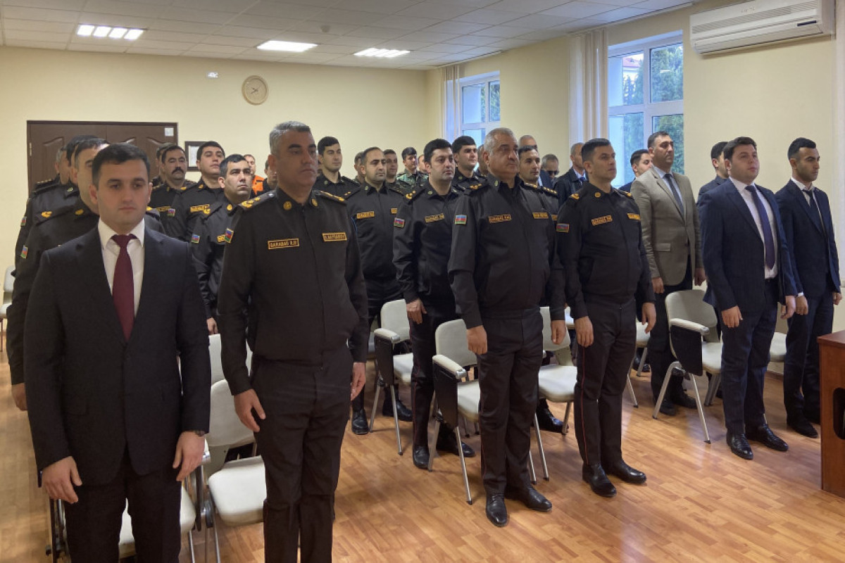 В МЧС Азербайджана почтили память Общенационального лидера Гейдара Алиева-ФОТО 