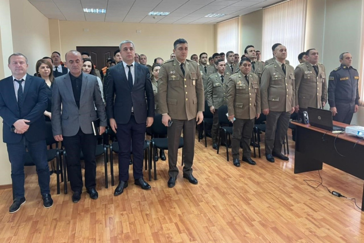 В МЧС Азербайджана почтили память Общенационального лидера Гейдара Алиева-ФОТО 