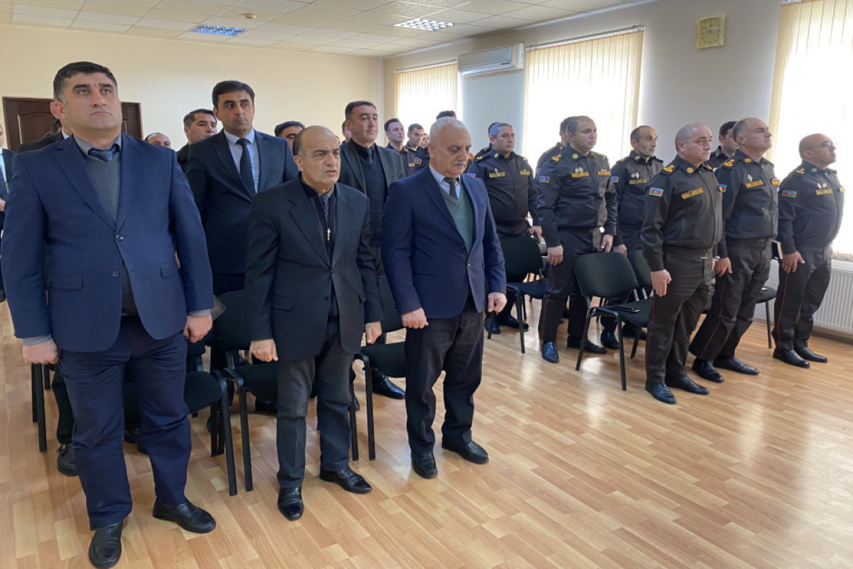 В МЧС Азербайджана почтили память Общенационального лидера Гейдара Алиева-ФОТО 