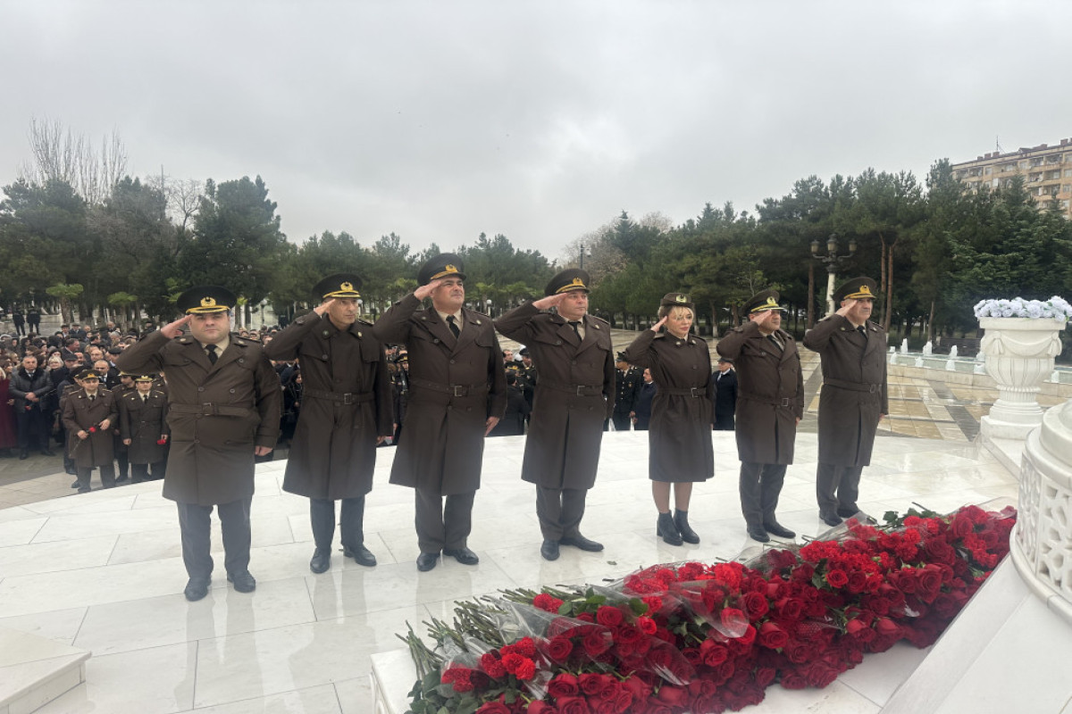 В МЧС Азербайджана почтили память Общенационального лидера Гейдара Алиева-ФОТО 
