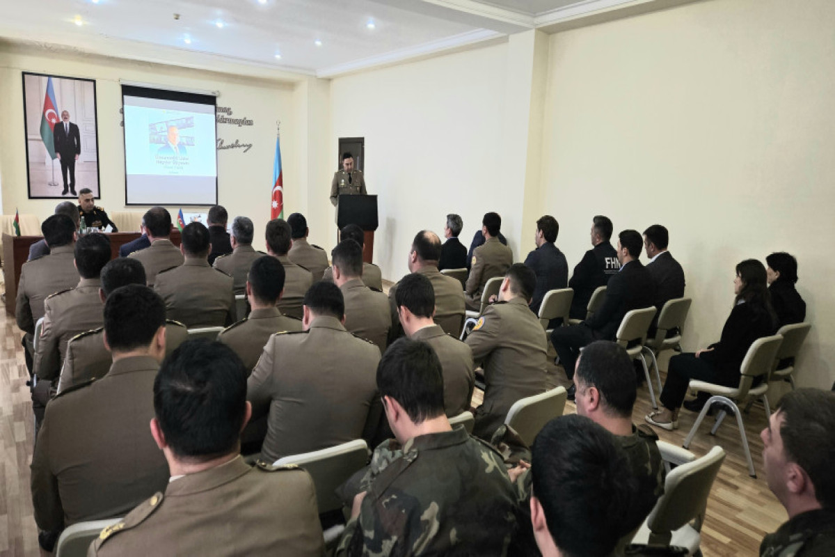 В МЧС Азербайджана почтили память Общенационального лидера Гейдара Алиева-ФОТО 